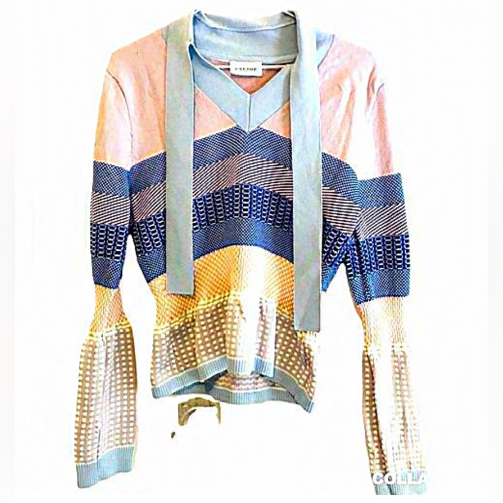 Esque Stretch Knit Sweater